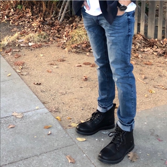 NWT! Clearance 🎉Mens Faded Blue Edge Slim Stretchy Denim Jeans - Picture 7 of 8